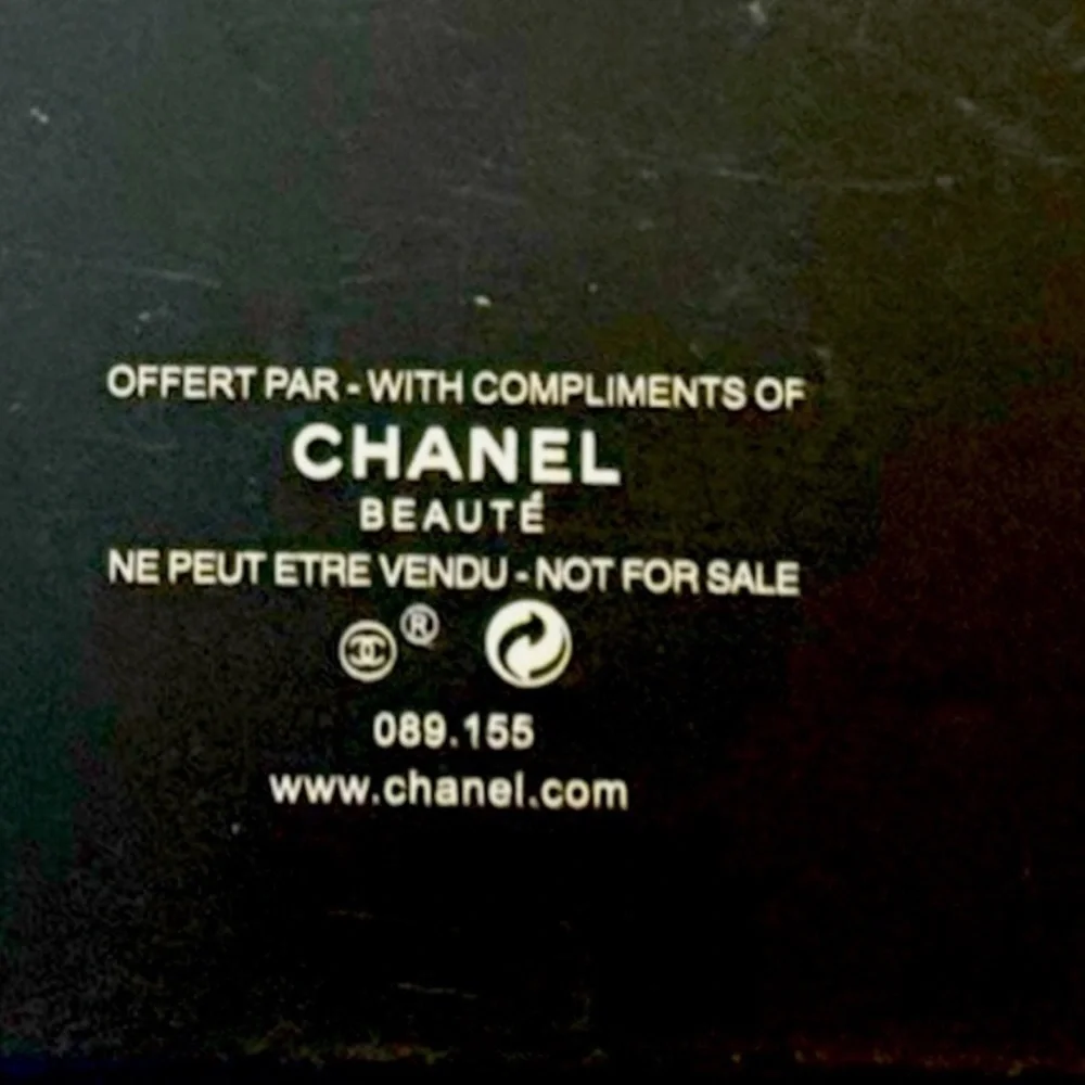 CHANEL Novelty Black & Gold w/Silver Hair Tie Scrunchies.